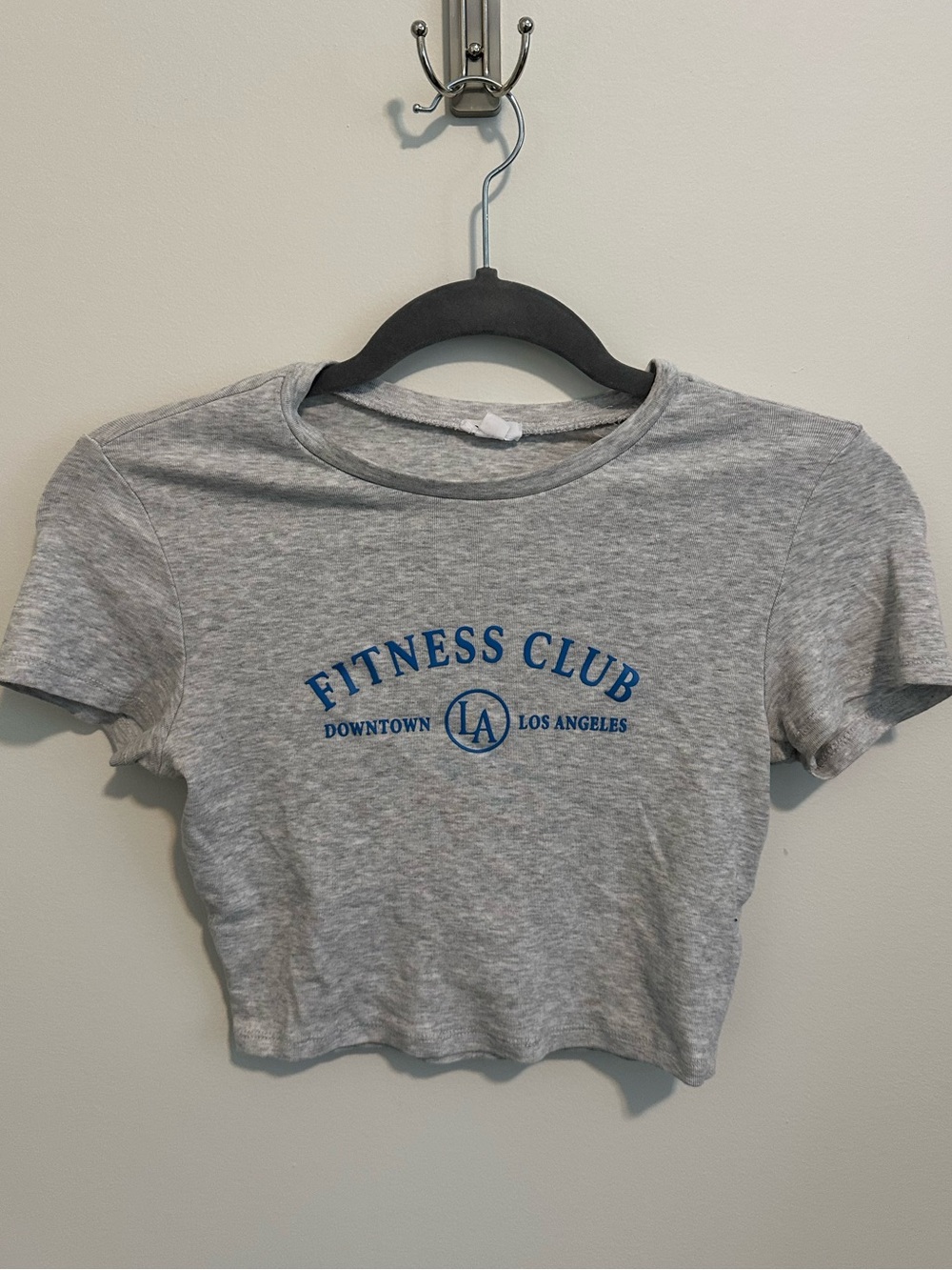 Garage Graphic Fitted Cropped Tee